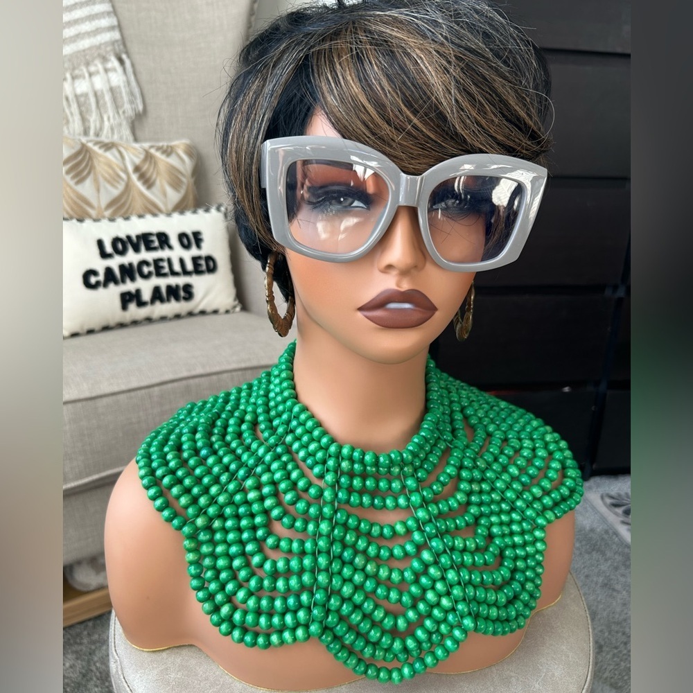 ✨ NEW Matte gray oversized statement Sunglasses N… - image 4